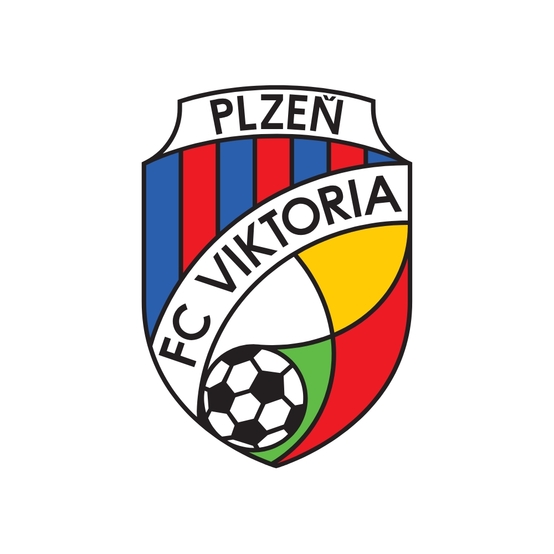 Samolepka BAREVNÁ VELKÁ na auto - logo FC VIKTORIA